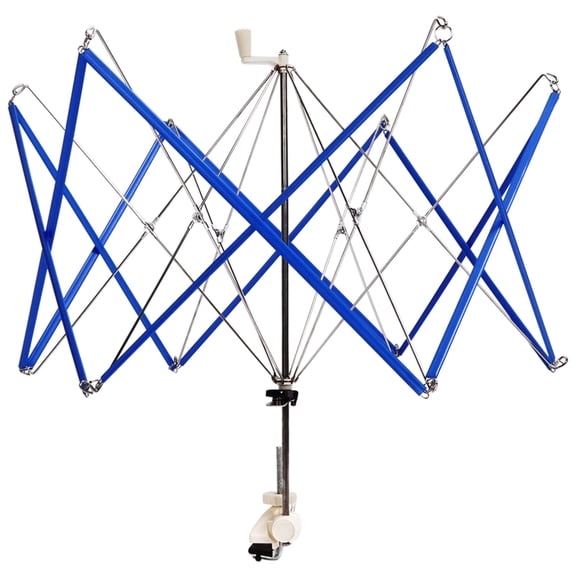 Yarn Winder for Crocheting, Adjustable Umbrella Swift Yarn Winder with Rotating Spool, Effortless Yarn Winding, Ideal for Crochet and Knitting Projects