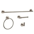 thumbnail image 1 of Design House 188722 Graz 4-Piece Bathroom Accessory Kit, Satin Nickel, 1 of 1