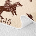 thumbnail image 5 of Homewish Bohemian Western Cowboy Twin Quilt Set,Desert Plant Cactus Twin Coverlet Set,2 Pieces, 5 of 7