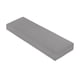 thumbnail image 3 of Funda de cojín suave para asiento de banco, funda para banco de comedor y sala de estar gris, 3 of 9