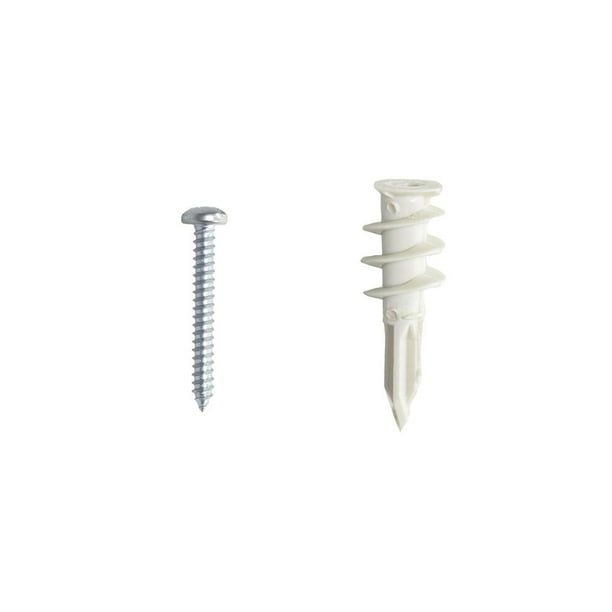 Ancla De Expansión Hillman 1-1/4" Blanco Acero 4Pzs