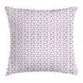 thumbnail image 1 of Anchor Throw Pillow Cushion Cover, Sea Inspired Pattern with Classical Icons Sailing Theme Steering Wheel, Decorative Square Accent Pillow Case, 24 X 24 Inches, Royal Blue Dark Coral, by Ambesonne, 1 of 2