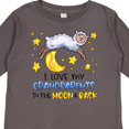 thumbnail image 4 of Inktastic I Love My Grandparents to the Moon and Back Cute Sheep Boys or Girls Long Sleeve Toddler T-Shirt, 4 of 5