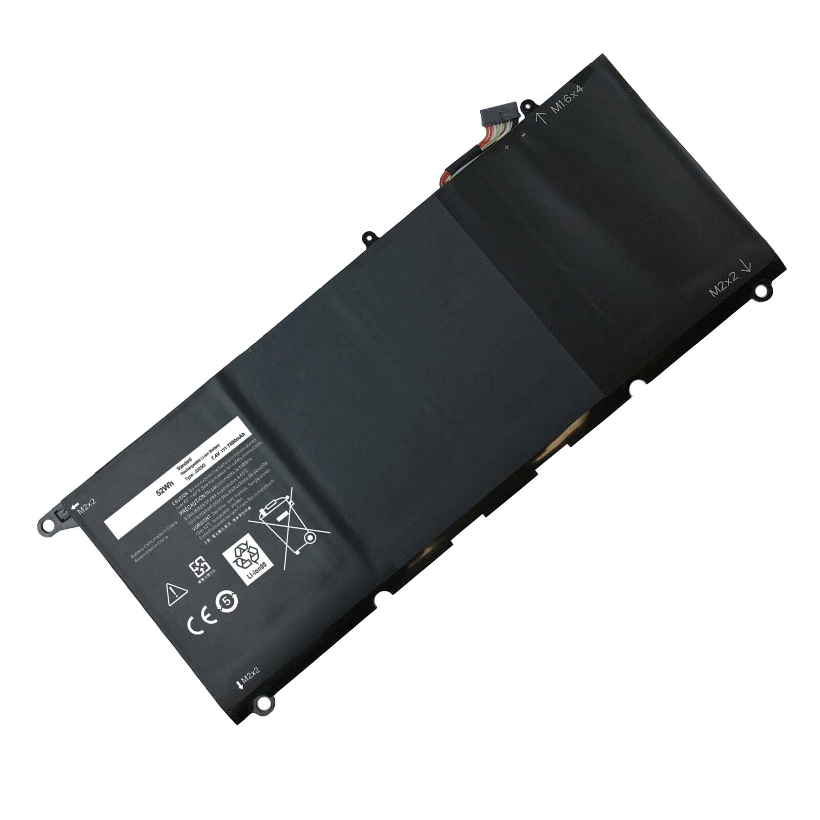 Battery for Dell XPS 13 9350 JHXPY 90V7W