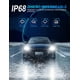 thumbnail image 2 of H4 H7 H11 9005 9006 H1 H3 Kit De Faros Auto Led 18000lm Luz Alta Baja Kit 80W 6500K Bombillas LED Csp Chip LED Blanco fr&iacute;o IP68 Impermeable (H4), 2 of 7