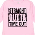 thumbnail image 4 of Inktastic Straight Outta Time out Boys or Girls Long Sleeve Toddler T-Shirt, 4 of 5