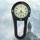 thumbnail image 2 of black Men's Watch, Carabiner Clip Watch, Backpack Belt Pocket Watch with Luminous Dial for Hiking or Climbing, 2 of 5