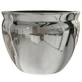 thumbnail image 6 of Red Lantern 14" Pure Silver Porcelain Fishbowl Planter, 6 of 6