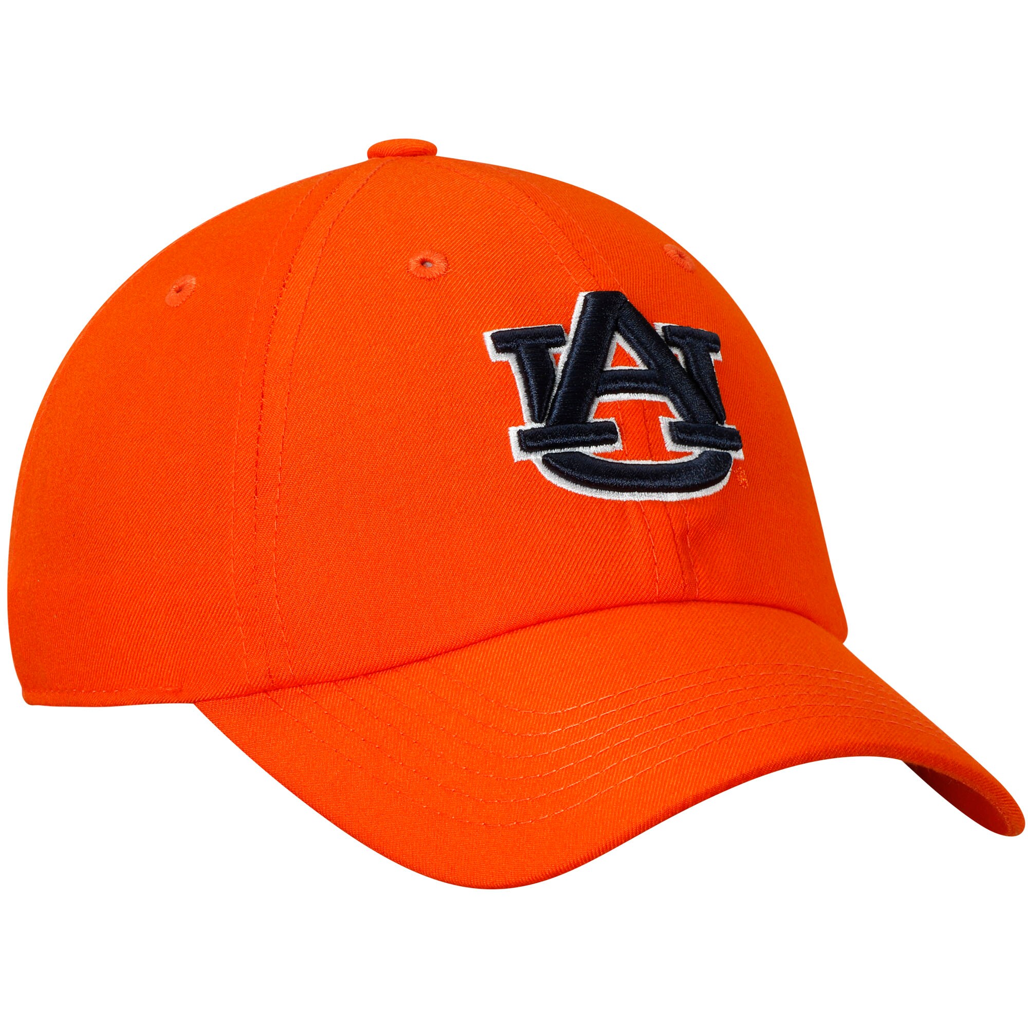 Men's Top of the World Orange Auburn Tigers Primary Logo Staple Adjustable Hat