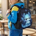 thumbnail image 2 of KUIFORTI Blue Axolotl Kids School Bag Boys Adjustable Straps with Breathable Laptop Compartment for Kindergarten Daily Use Travel Friendly Cute Design, 2 of 7