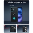 thumbnail image 2 of Funda de teléfono ESR para iPhone 16 Plus con MagSafe Clear Green, 2 of 9