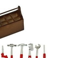 thumbnail image 2 of caja de almacenamiento,caja de herramientas de madera 1 muebles de  12,modelo de caja de almacenamiento del organizador de manualidades diy en miniatura,Accesorio de, 2 of 2