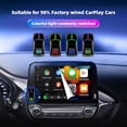 thumbnail image 4 of Adaptador Inalámbrico Carplay Android Auto Inteligente AI Caja Bluetooth WiFi Conexión Rápida Conectar y Usar para Wired Carplay Coches, 4 of 5