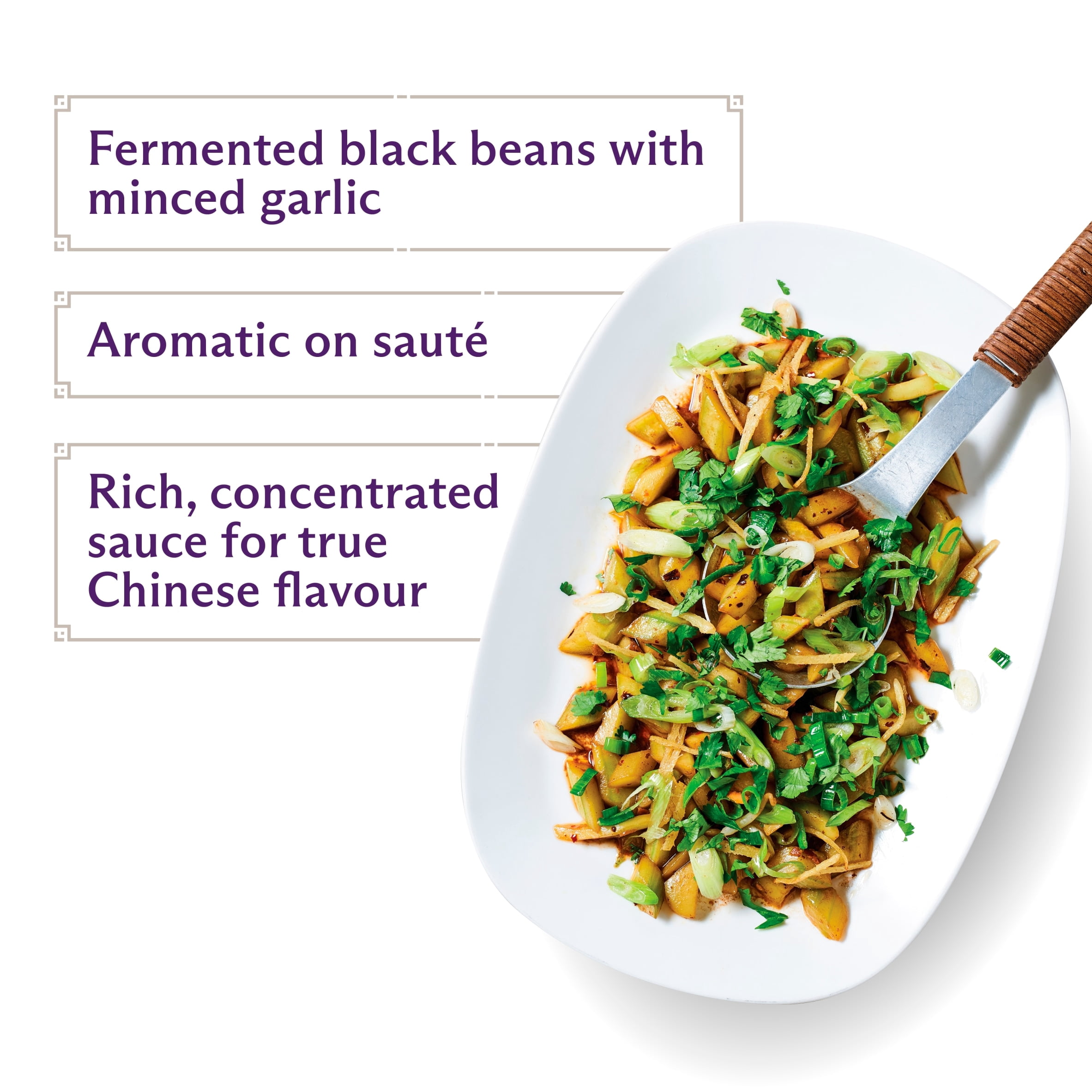 Lee Kum Kee Black Bean Garlic Sauce 205G, Imported from Britain