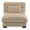 Tan, variant on Tan Velvet Armless Sofa - 36.22 in L x 37.01 in W x 33.46 in H for Living Room