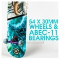 thumbnail image 6 of Madd Gear Skateboard 31 x 8 Inch Grind Complete Canadian Maple Deck Pro Aluminum Oil Slick Trucks, 6 of 13