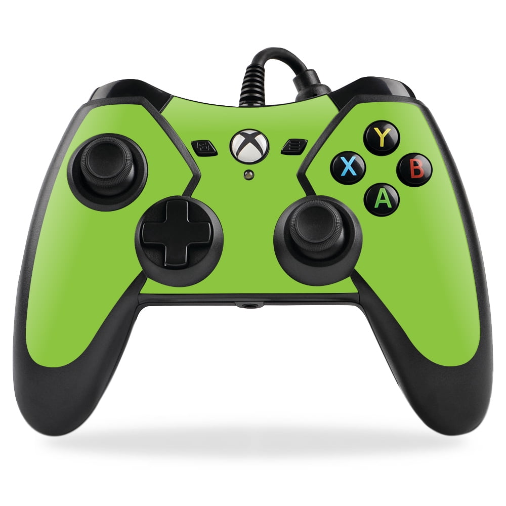 Skin Decal Wrap for PowerA Pro Ex Xbox One Controller Lime Green