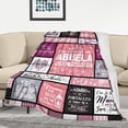 thumbnail image 2 of Christmas Abuela Gifts Blanket 60" x 50", Regalos para Abuela, Xmas Gifts for Abuela, Abuela Gifts in Spanish for Christmas, Abuelita Gifts, Gifts for Abuelita, Gifts for Grandma Spanish, 2 of 6