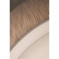 thumbnail image 2 of AFX Sanibel 18-inch White LED Flush Mount, Jute Shade, 2 of 3