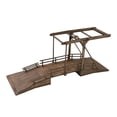 thumbnail image 2 of Modelo de construcción de puente de madera hecho a mano a escala 1:72, vehículos de reconocimiento, rompecabezas artesanal para niños, coleccionables, Hugo Puente en miniatura, 2 of 9