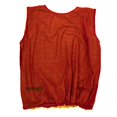 thumbnail image 2 of Cannon Sports Reversible Scrimmage Vests with Elastic Bottom Pack of 12 (Red/Yellow, Extra Large), 2 of 3