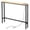 Oak | 1 Pack, variant on IVV 2 Pack Narrow Entryway Console Table with Charging Station, Skinny Behind Couch Table, 39.4" Sofa Tables for Living Room, Hallway, Foyer, Black