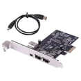 thumbnail image 1 of Pcie Firewire Card For Windows 10,ieee 1394 Pci Express Controller, 1 of 5