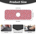 thumbnail image 2 of Pofeuu Strawberry Print Splash Guard for Sink Faucet Sink Gadgets-Splash Guard Behind Faucet Drip Catcher for Kitchen, Bathroom,Sink Mat, 2 of 7