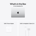thumbnail image 7 of Apple 14-inch MacBook Pro with M5 chip chip with 10 core CPU and 10 core GPU, 24GB, 1TB SSD - Silver, 7 of 7