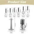 thumbnail image 3 of Kitchen Helper Set Household Multi Functional Small Tools Storage Rack Grater Egg Beater Filter, 3 of 9
