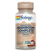 Solaray Fermented Mushroom Complete 600 mg | Healthy Immune Function Support | 30 Serv | 60 VegCaps