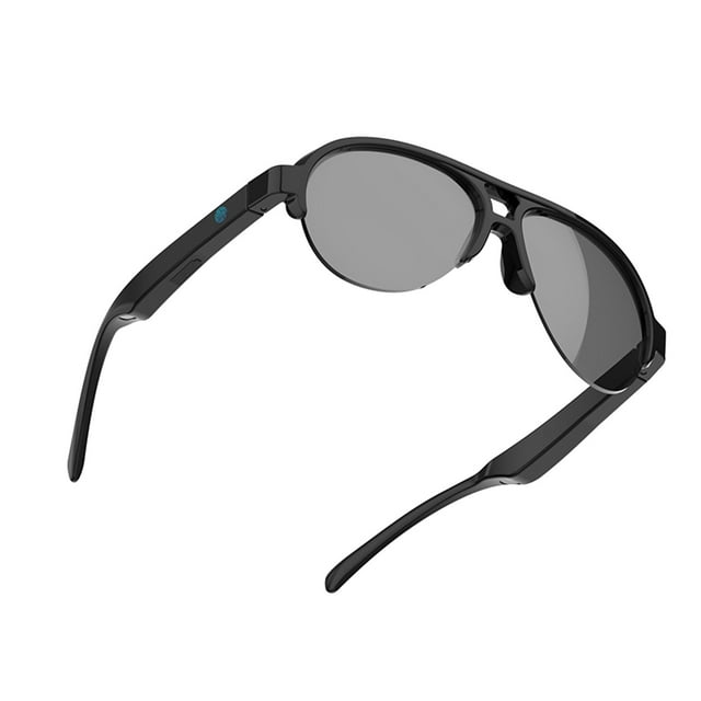 TIELUTT Smart Glasses Polarized Blue Tooth Sunglasses Built in Mic & Speakers Voice Assistant Gear for Men Ski Goggle Squeegee Thumb Dirt Bike Riding Gear for Men Fit Right Dirt Bike Dirt Bike Wheelie