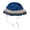 Blue, variant on Handmade Bucket Hat Handwoven Colorful Openwork Crocheted Hat for Music Festival Stylish Colorful Fisherman Hat