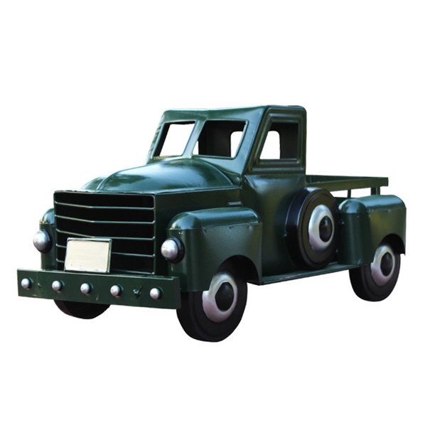 Peartso Retro Style Pickup Truck Garden Decoration Outdoor Style Pickup