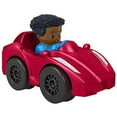 thumbnail image 5 of Bundle of 2 |Fisher-Price Little People Wheelies Race Car - (GMJ21 & HGP74), 5 of 12