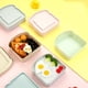 thumbnail image 2 of Contenedores para sándwiches, caja para sándwiches con forma de tostada, estuche de almacenamiento de alimentos, contenedor de plástico para sándwiches, recipiente para pan para la familia o adultos, 2 of 5