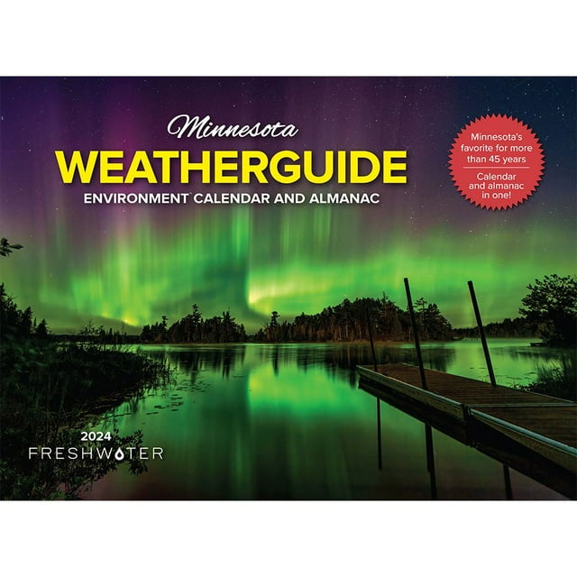 Freshwater Society, Minnesota Weatherguide 2024 Wall Calendar
