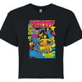 thumbnail image 3 of Marvel Guardians of the Galaxy - Guardians Blacklight - Juniors Cropped Graphic T-Shirt, 3 of 5