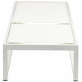 thumbnail image 5 of Meridian Furniture Maldives Cream Water Resisting Patio Adjustable Chaise, 5 of 14
