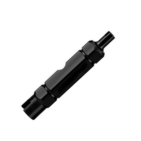 

unbranded Wrench Valve Core Aluminum Alloy Air Tire Nozzle Disassembly black
