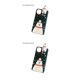 thumbnail image 4 of Sidaley Christmas Mobile Phone Case Snowflake Santa Claus TPU Funda protectora Type30 NO30, 4 of 6