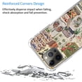 thumbnail image 4 of Art Newspaper Case for iPhone 14 Pro,Aesthetic Art Design TPU Bumper Cover Case, 4 of 7