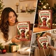 thumbnail image 6 of Christmas Dachshund Advent Calendar, 24‑Day Christmas Countdown Calendar with 24 Unique Holiday‑Themed Acrylic Hanging Ornaments, Holiday Surprise Decor Gift for Weenie Dog Lovers, Family & Kids, 6 of 6