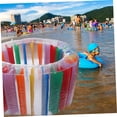 thumbnail image 3 of CTIRCHIU Lot de 1 Roue à Eau Ronde Gonflable pour Ramper Jeu d'Eau Extérieur Rouleau en PVC, 3 of 8