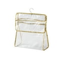 thumbnail image 2 of Bolsa de almacenamiento colgante impermeable para baño | Organizador de ducha de PVC con múltiples compartimentos | Soporte de pared para ropa interior y toallas | Dorado, plateado, blanco y negro, 2 of 5