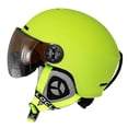 thumbnail image 2 of LOCLE - Casco de esquí ultraligero para hombre, mujer y niño, para snowboard, monopatín, motocicleta, moto de nieve, casco de esquí, gafas con visera, 2 of 5