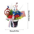 thumbnail image 3 of Modern Home Decor, Celebrate Independence Day In Style with Our Stunning Faux Flowers, 3 of 7