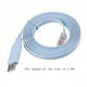 thumbnail image 3 of USB a RJ45 Cable de la consola - 1,8 m, material de PVC para router, dispositivos de red, 3 of 8