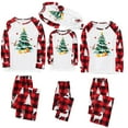 thumbnail image 6 of Aboser Pajama Christmas Family Set Long Sleeve Vacation Clothes for Family Trendy Xmas Tree Print Lounge Sets Pijamas Navideñas Familiares 2026, 6 of 8