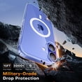 thumbnail image 3 of Funda de teléfono TAURI 3 en 1 para iPhone 16 con 2 protectores de pantalla, 3 of 7
